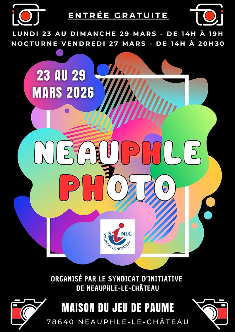 Salon NEAUPHLE PHOTO 2026 à la Maison du Jeu de Paume de Neauphle-le-Château (78)